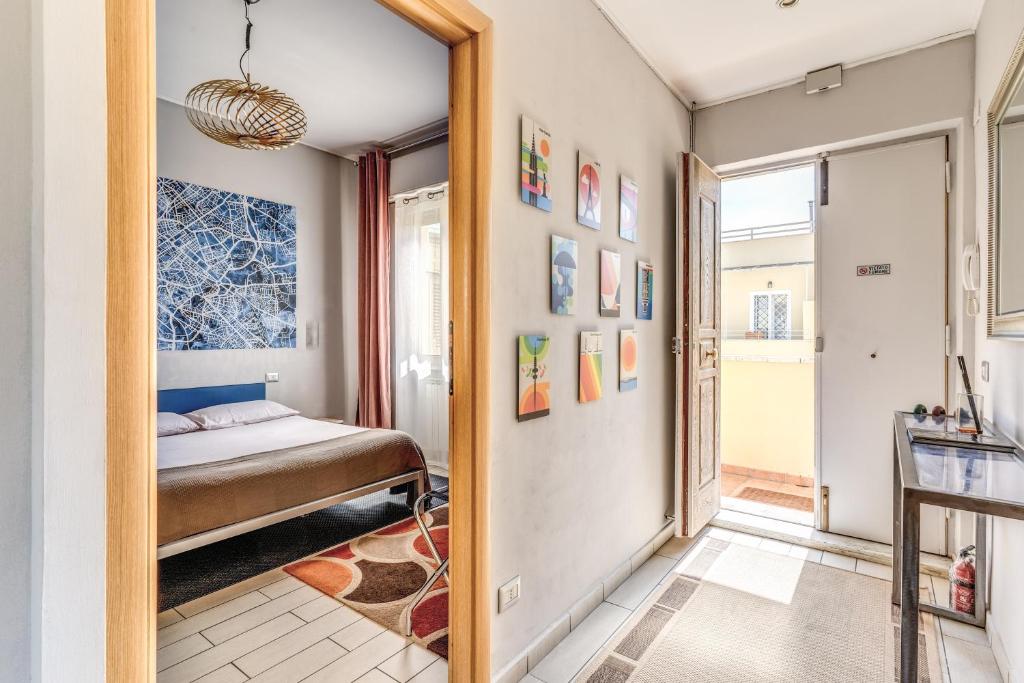 Posteľ alebo postele v izbe v ubytovaní Otranto 36