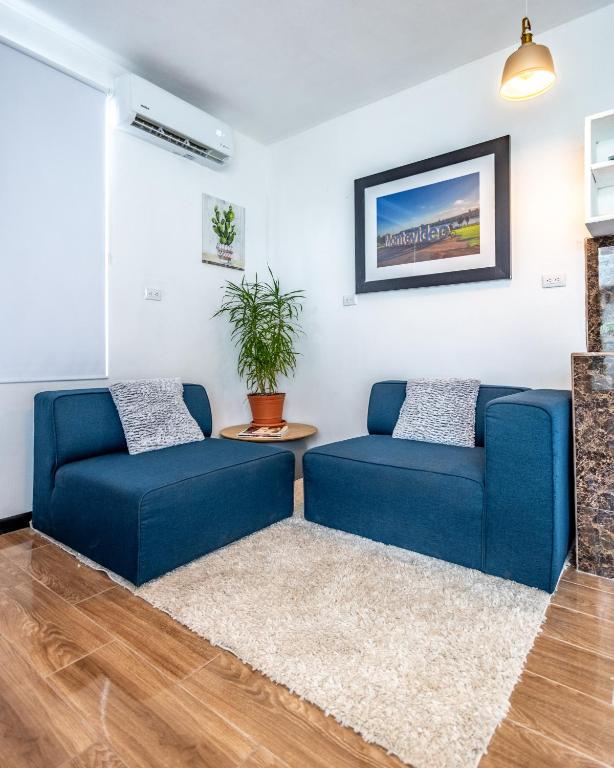 Posezení v ubytování BUDDA HOME