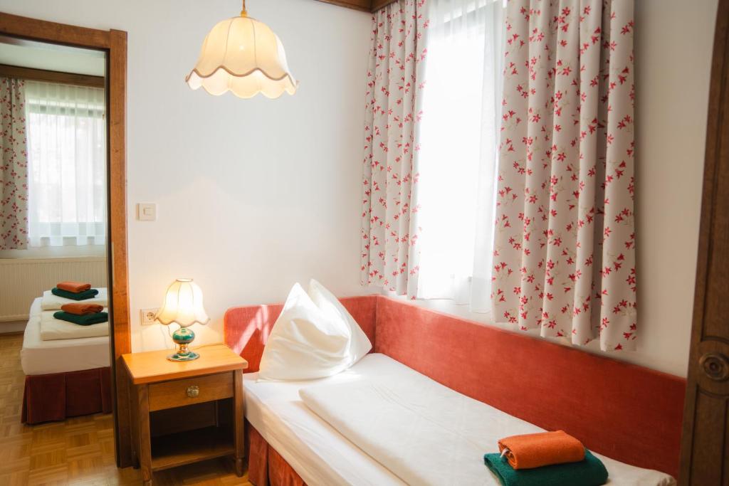 Postel nebo postele na pokoji v ubytování Seebad Appartements