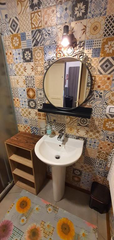 Koupelna v ubytování B&B Maricentro