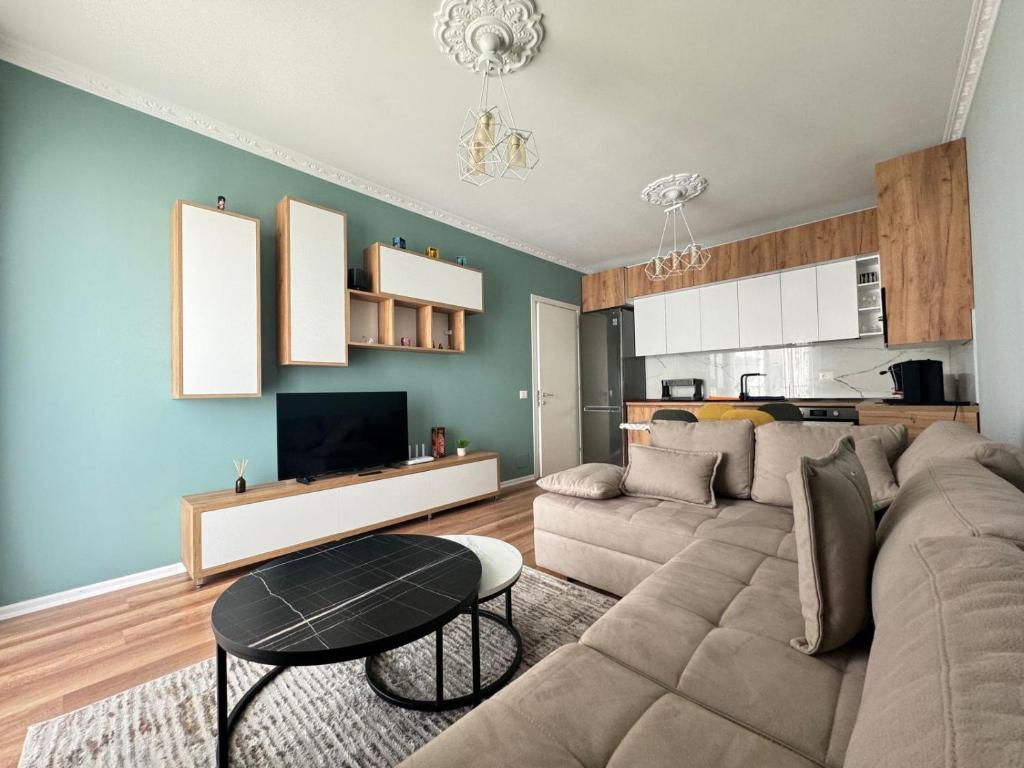 Kuchyň nebo kuchyňský kout v ubytování Luir's Apartment