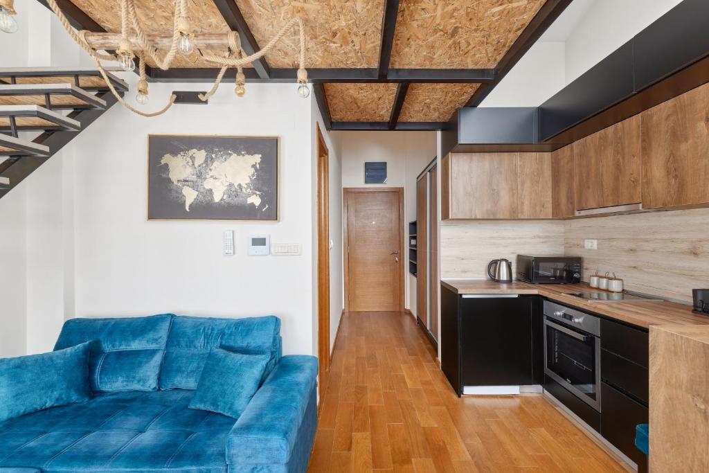 Kuchyň nebo kuchyňský kout v ubytování Ell Star 2 Apartment