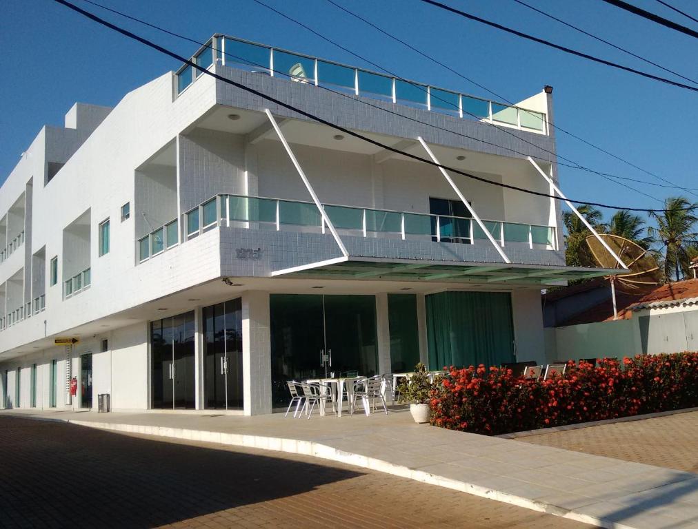 El edificio en el que está la posada