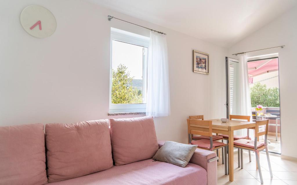 Posezení v ubytování Apartments Lila