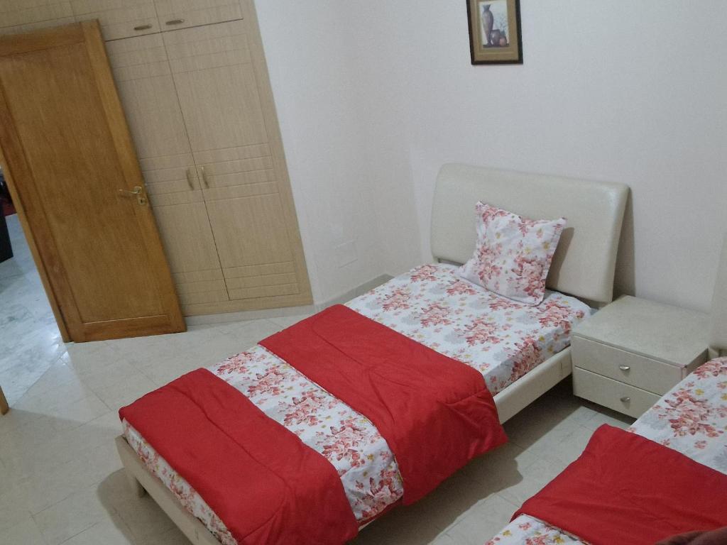 Postel nebo postele na pokoji v ubytování Panorama III Cliniques les Jasmins