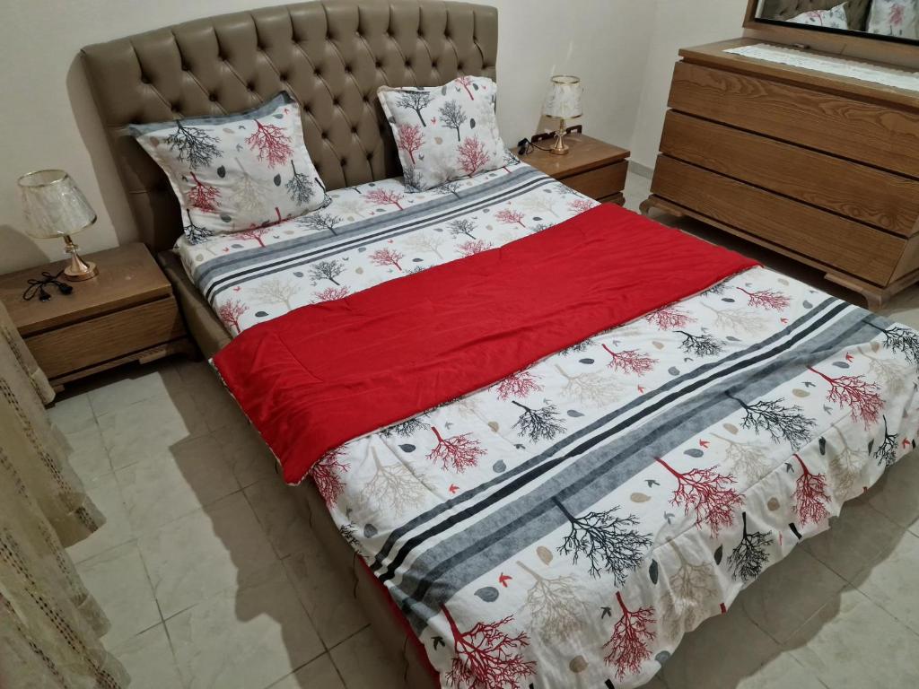 Postel nebo postele na pokoji v ubytování Panorama III Cliniques les Jasmins