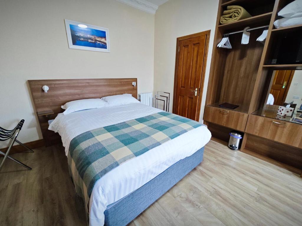 Postel nebo postele na pokoji v ubytování Mountain View Accommodation