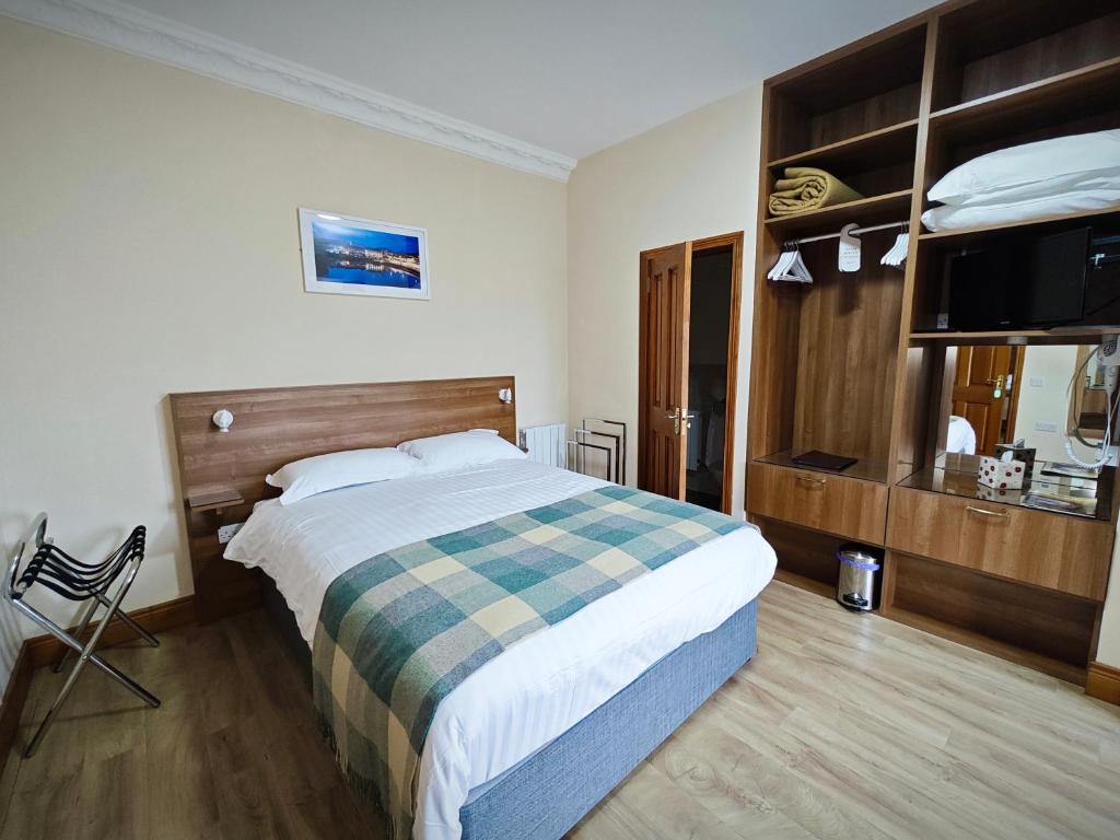 Postel nebo postele na pokoji v ubytování Mountain View Accommodation