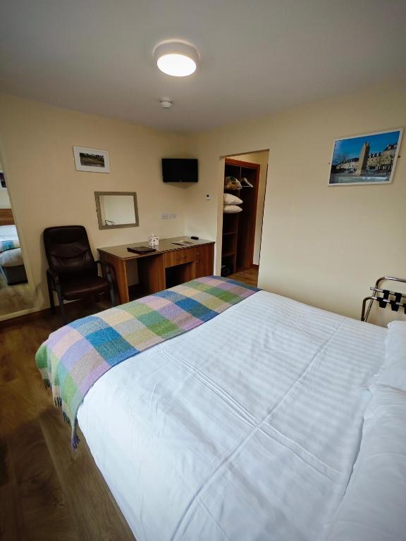 Postel nebo postele na pokoji v ubytování Mountain View Accommodation