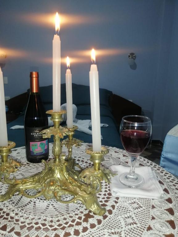 Nápoje v ubytování Hotel Incas Suite, con Aguas Termomedicinales
