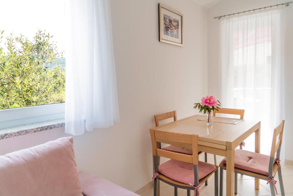 Posezení v ubytování Apartments Lila