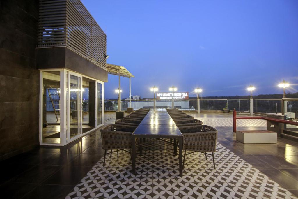 Balkón nebo terasa v ubytování Stepstones Hotels and Inn-DLF PHASE 3 GURGAON