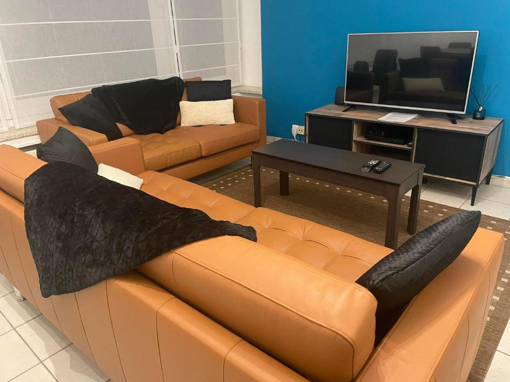 TV a/nebo společenská místnost v ubytování Residentie Paola