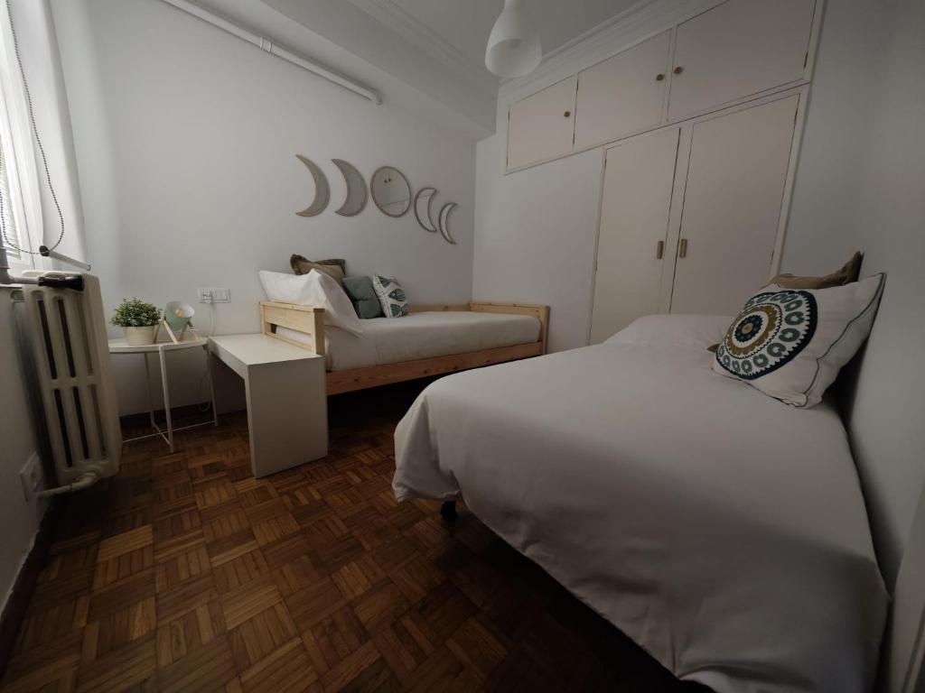 Posteľ alebo postele v izbe v ubytovaní a casa da Alicia