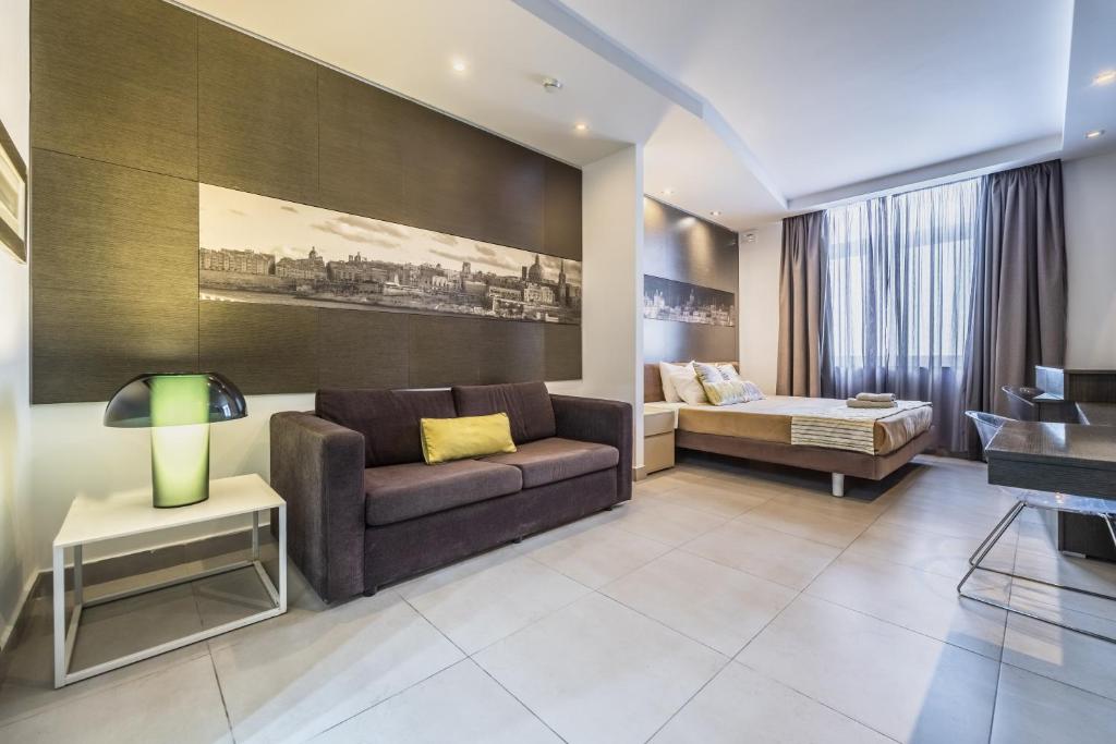 Posezení v ubytování Jules Suites