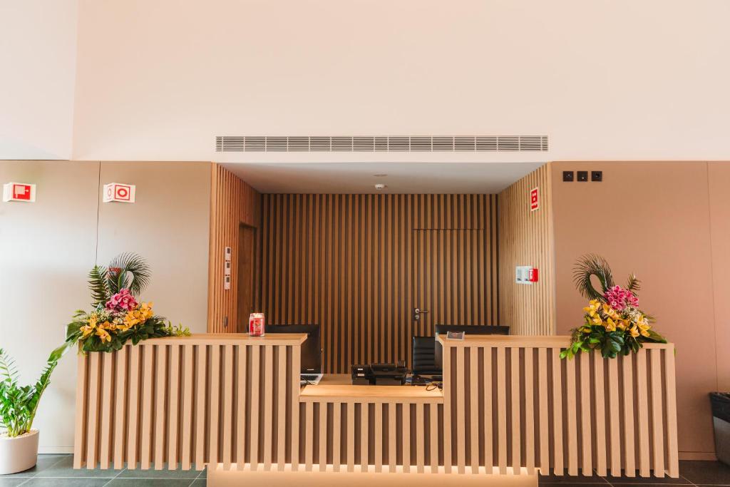 Vstupní hala nebo recepce v ubytování Pico Terramar & SPA