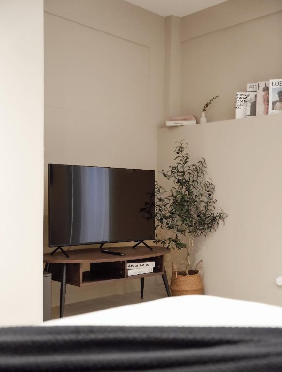 TV a/nebo společenská místnost v ubytování Minilove Homestay
