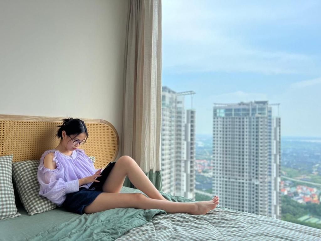 Fami Homestay - Ecopark Hưng Yên - İki Yatak Odalı Daire