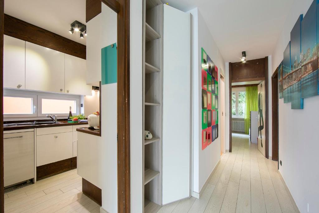 Kuchyň nebo kuchyňský kout v ubytování Melide Apartments - Happy Rentals