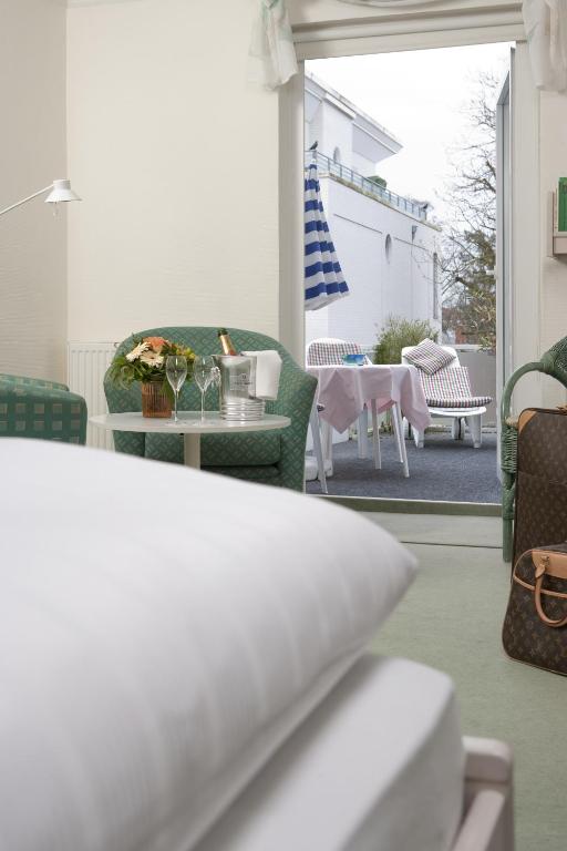 Posezení v ubytování Hotel Parkfrieden