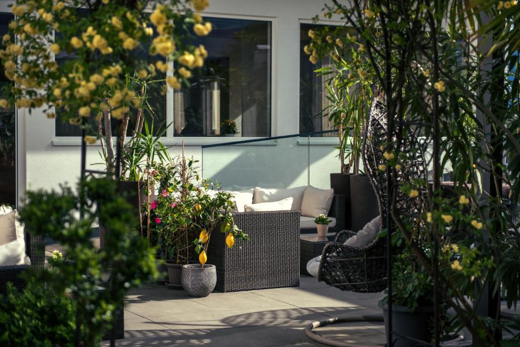 Zahrada ubytování Hotel Ladurner