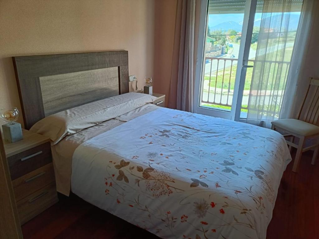 Кровать или кровати в номере La Casa de Ana