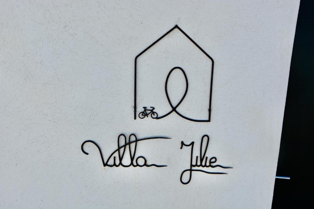 De plattegrond van Villa Jilie