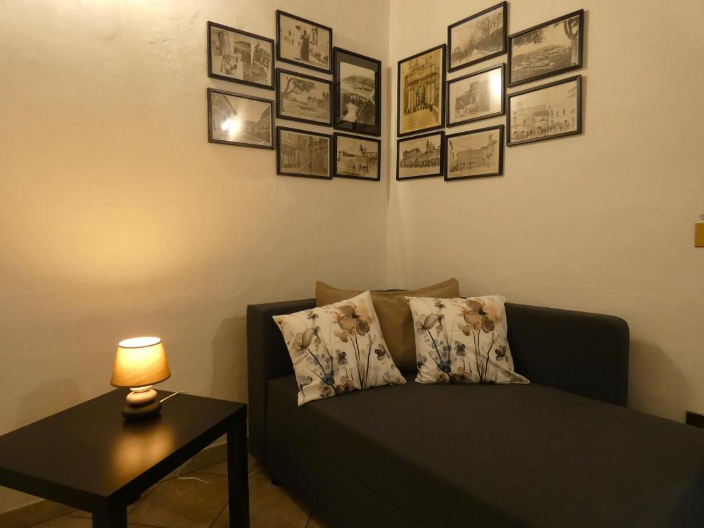 Posezení v ubytování SCAPPO IN UMBRIA, CasaLina