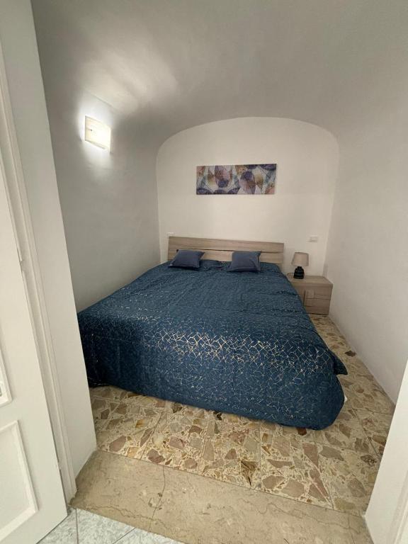 Postel nebo postele na pokoji v ubytování Fauka blu
