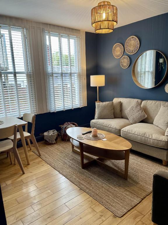 Posezení v ubytování Boho Vibes Ground Floor Apartment