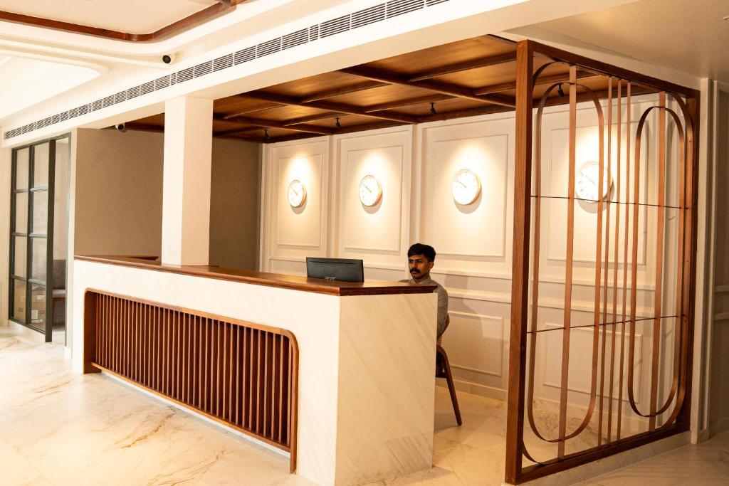 Vstupní hala nebo recepce v ubytování HOTEL BENHUR