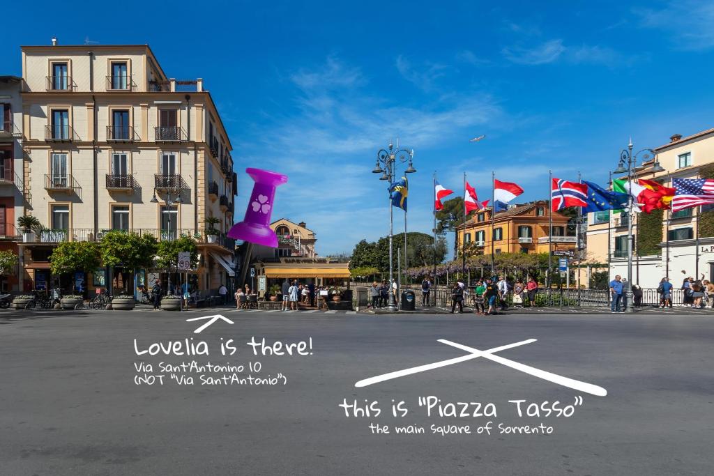 Fotografie z fotogalerie ubytování Lovelia: Sorrento Square Lovely Suite v Sorrentu