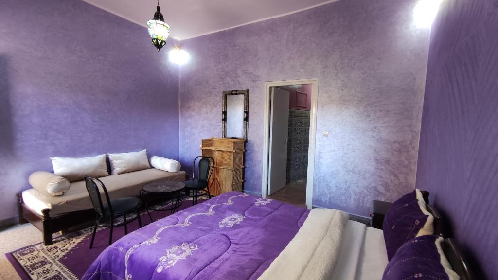 Hotel camping le Soleil Tinghir - Double Room With Garden View