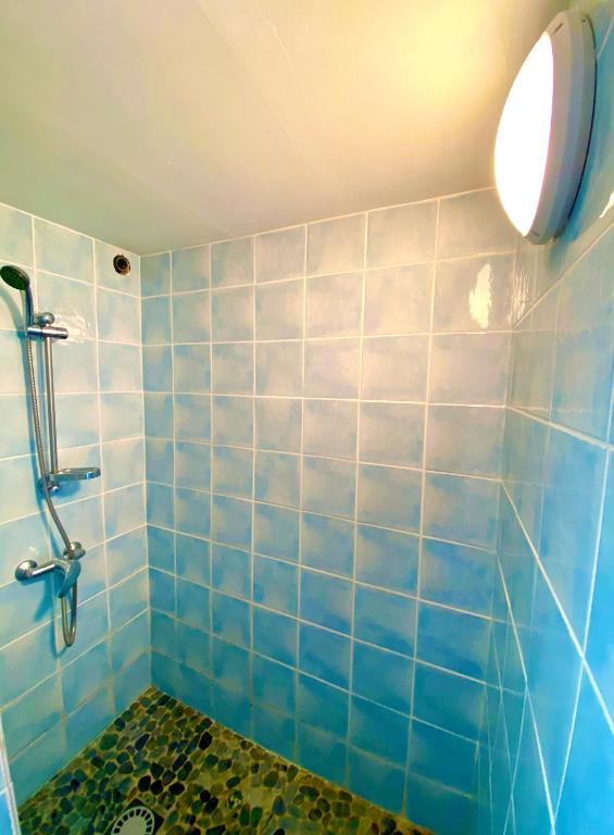 Koupelna v ubytování Gîte Béthel