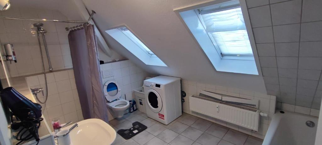 Ein Badezimmer in der Unterkunft Antony Home Ferienwohnung