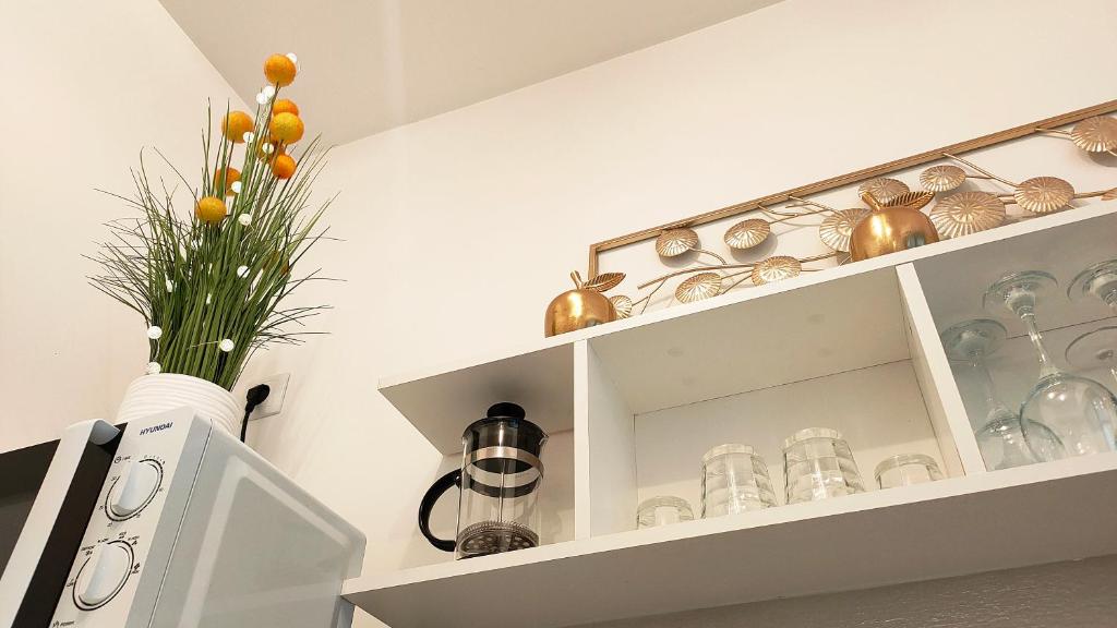 Una cocina o cocineta en 22 LOOP Apartment