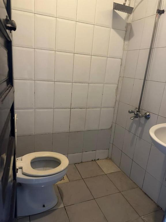 Koupelna v ubytování Al Waha Hostel