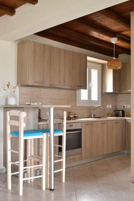 Kuchyň nebo kuchyňský kout v ubytování Liogerma Residence