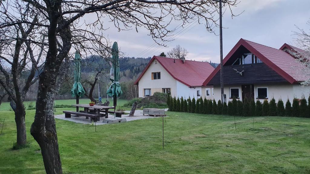 Zahrada ubytování Wellness-Beskydy