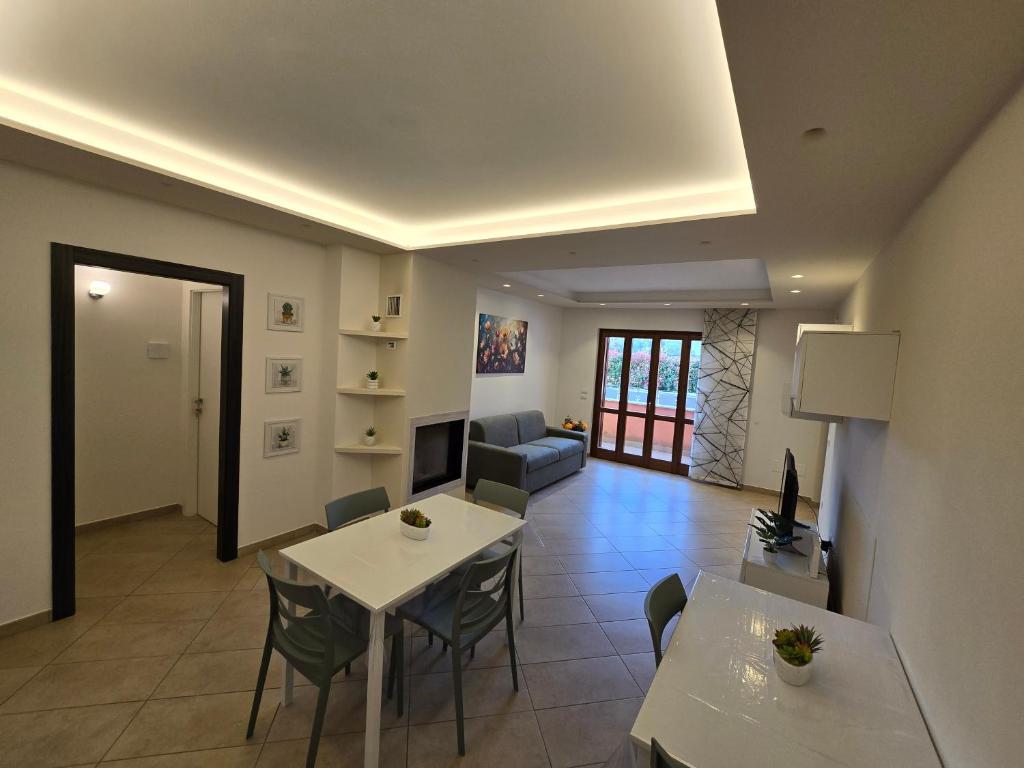 Posezení v ubytování Casa Achille