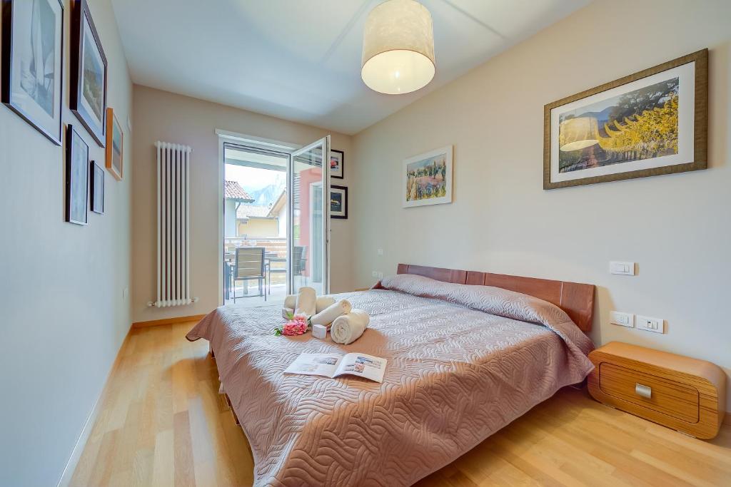 Posteľ alebo postele v izbe v ubytovaní Casa Margherita Few Minutes From Lake - Happy Rentals