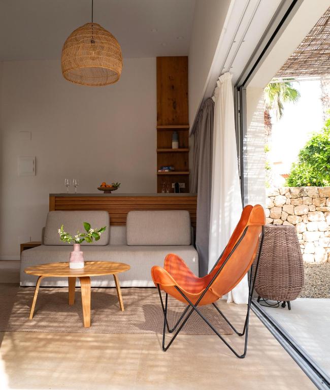 Posezení v ubytování Can Jaume Private Villas by Ocean Drive