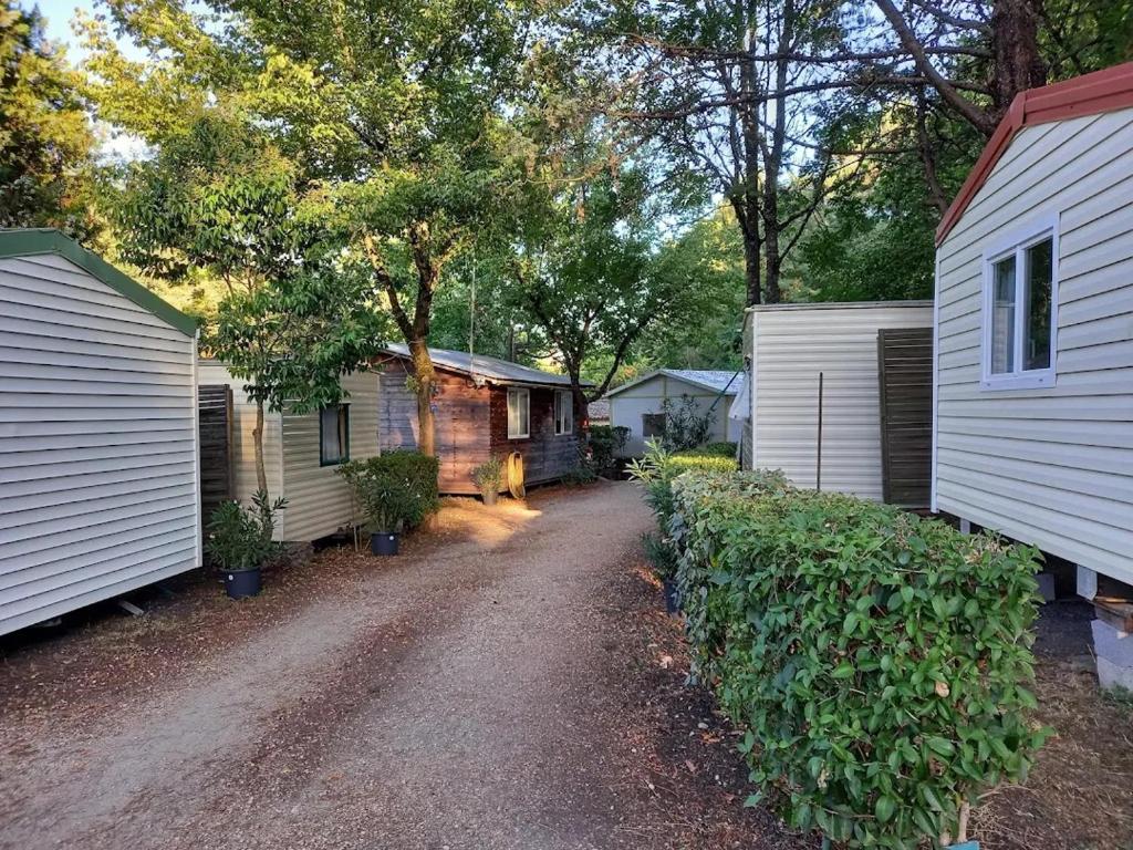 Zahrada ubytování Camping L'Orée des Cévennes