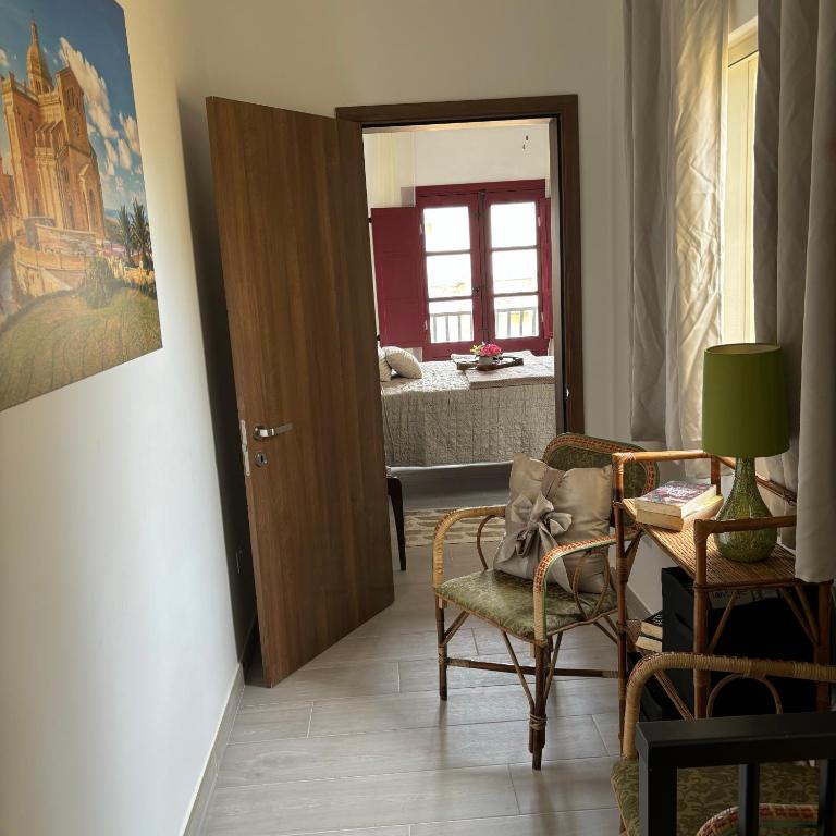 Posezení v ubytování Townhouse 7