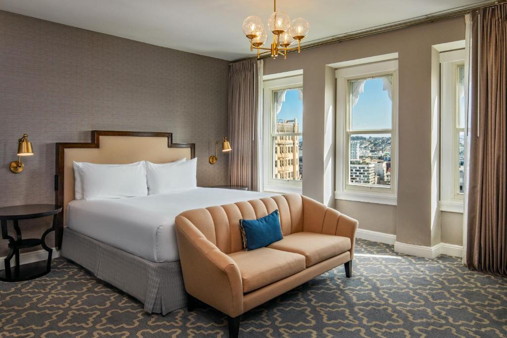Hotel Adagio, Autograph Collection - Stone Suite, 1 Bedroom Suite, 1 King, Skyline View