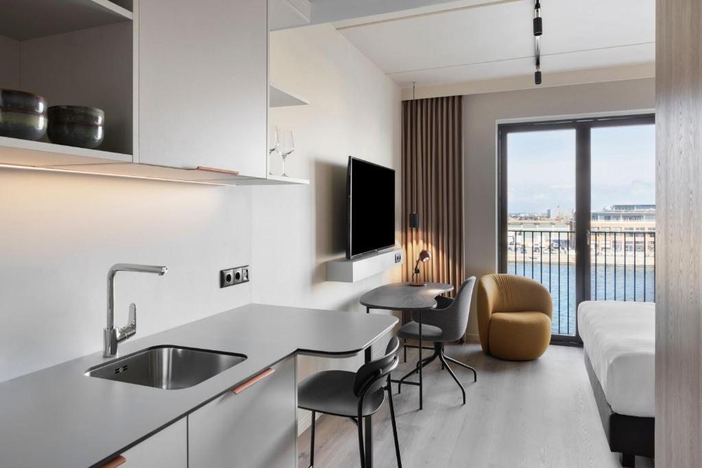 Residence Inn by Marriott Copenhagen Nordhavn - Resim 26