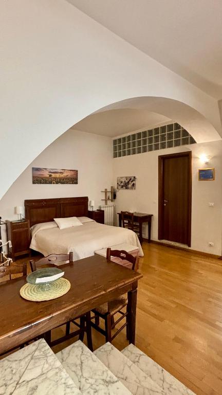 Postel nebo postele na pokoji v ubytování Casa Gialla