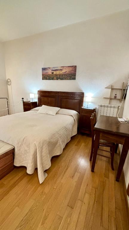 Postel nebo postele na pokoji v ubytování Casa Gialla