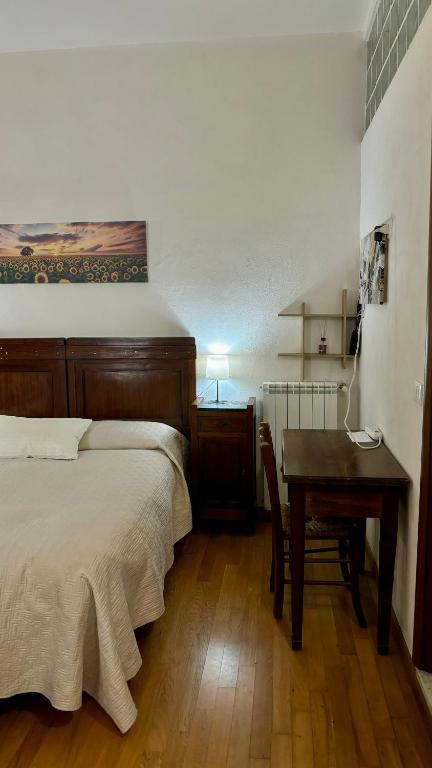 Postel nebo postele na pokoji v ubytování Casa Gialla