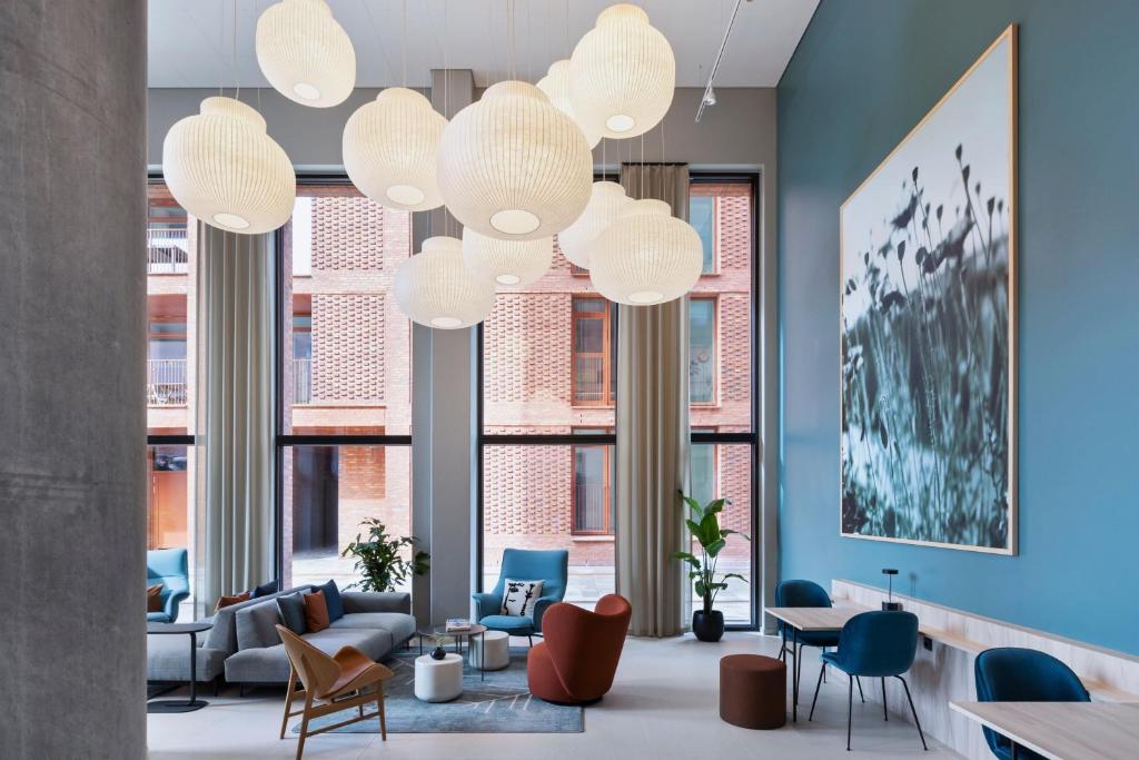 Posezení v ubytování Fairfield by Marriott Copenhagen Nordhavn